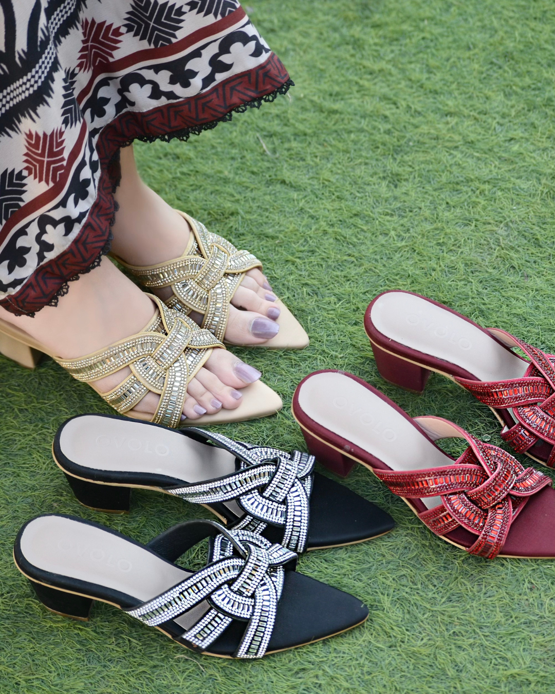 Vaniya Heels - Black