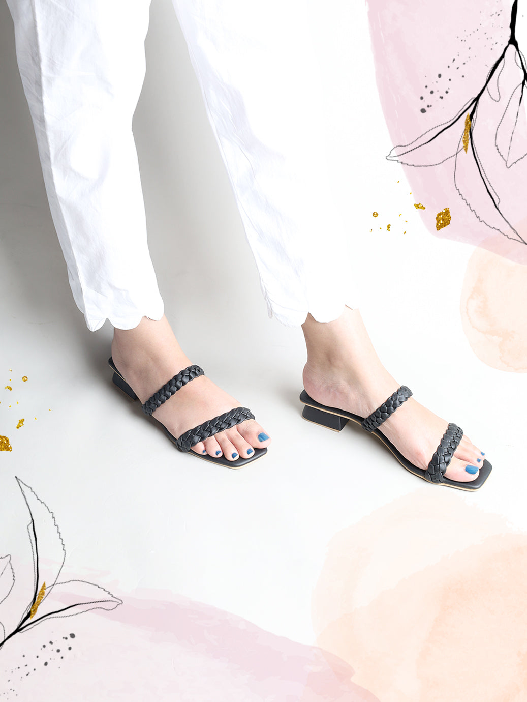 Rapunzel Slide - Black