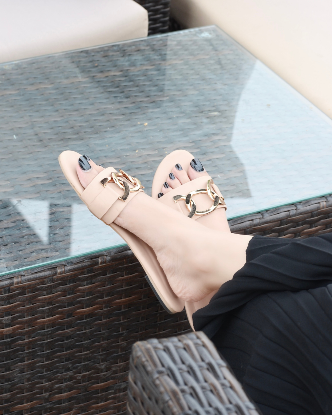 Camry Slides - Beige