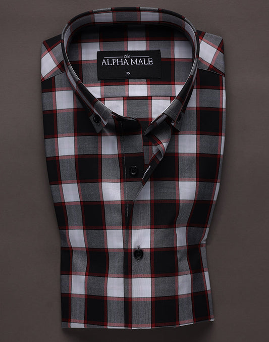 Black & Red Checkers